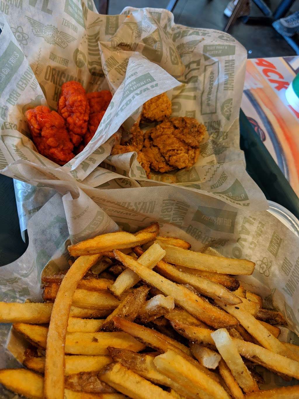 Wingstop | 11037 Shadow Creek Pkwy Ste 109, Pearland, TX 77584, USA | Phone: (713) 436-9808