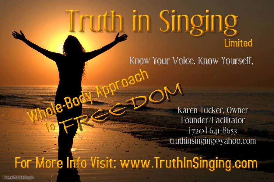 Truth in Singing, LLC | 2391 Sandpiper Dr, Lafayette, CO 80026, USA | Phone: (720) 641-8653