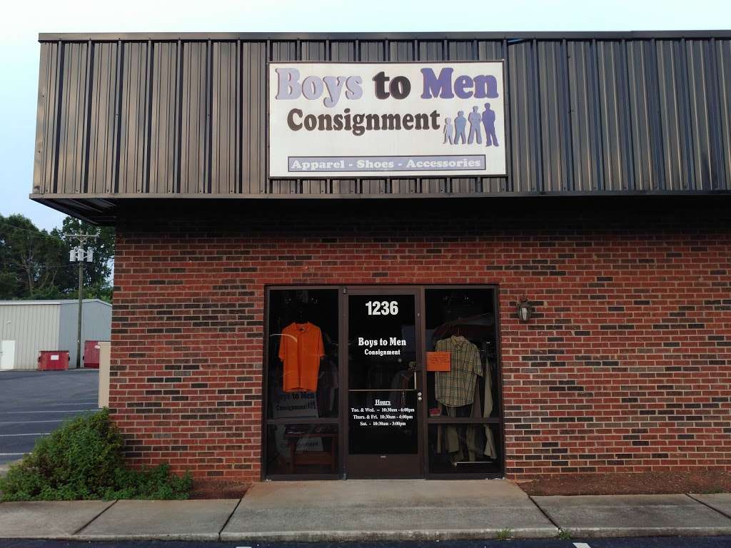 Boys to Men Consignment | 1236 State Rd 16, Denver, NC 28037, USA | Phone: (704) 966-4423