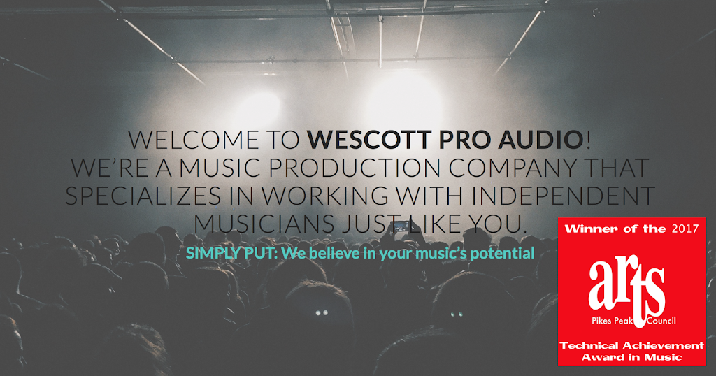 Wescott Pro Audio | 4735 Caviou Pl, Colorado Springs, CO 80918, USA | Phone: (719) 387-4489