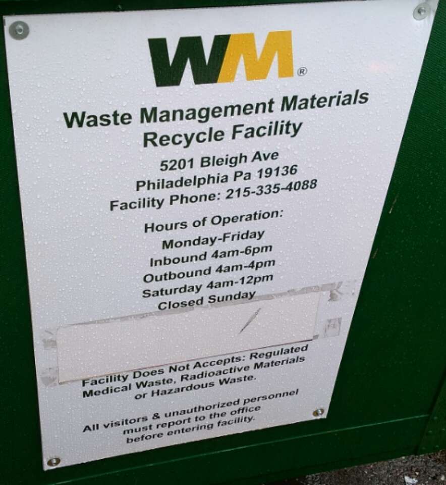 Waste Management - Philadelphia Dumpster Rental | 5201 Bleigh Ave, Philadelphia, PA 19136, USA | Phone: (215) 335-0330