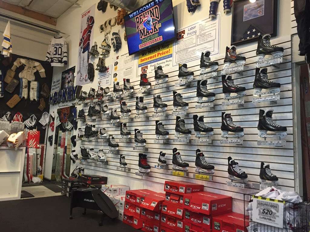 Behind The Mask Hockey Shops | 8666 E Shea Blvd #150, Scottsdale, AZ 85260, USA | Phone: (480) 998-1260