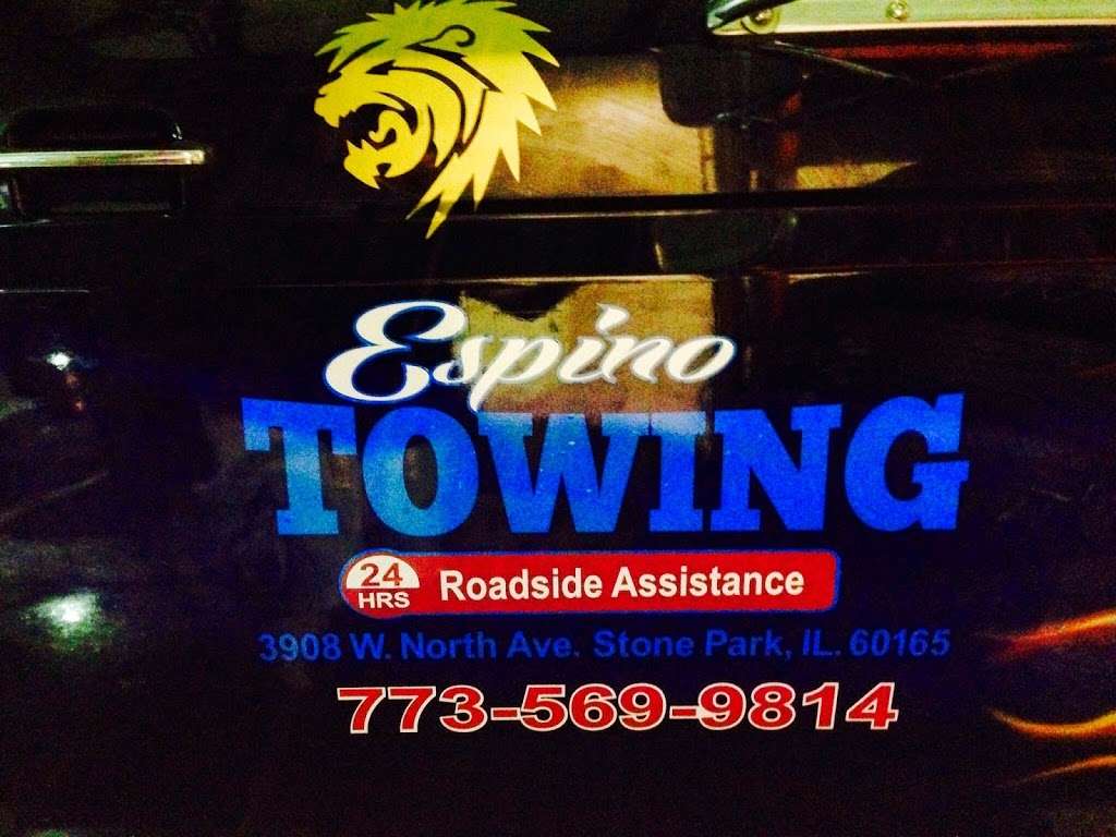 Espino Towing and Express Auto & Tires | 3908 W North Ave, Stone Park, IL 60165, USA | Phone: (773) 569-9814