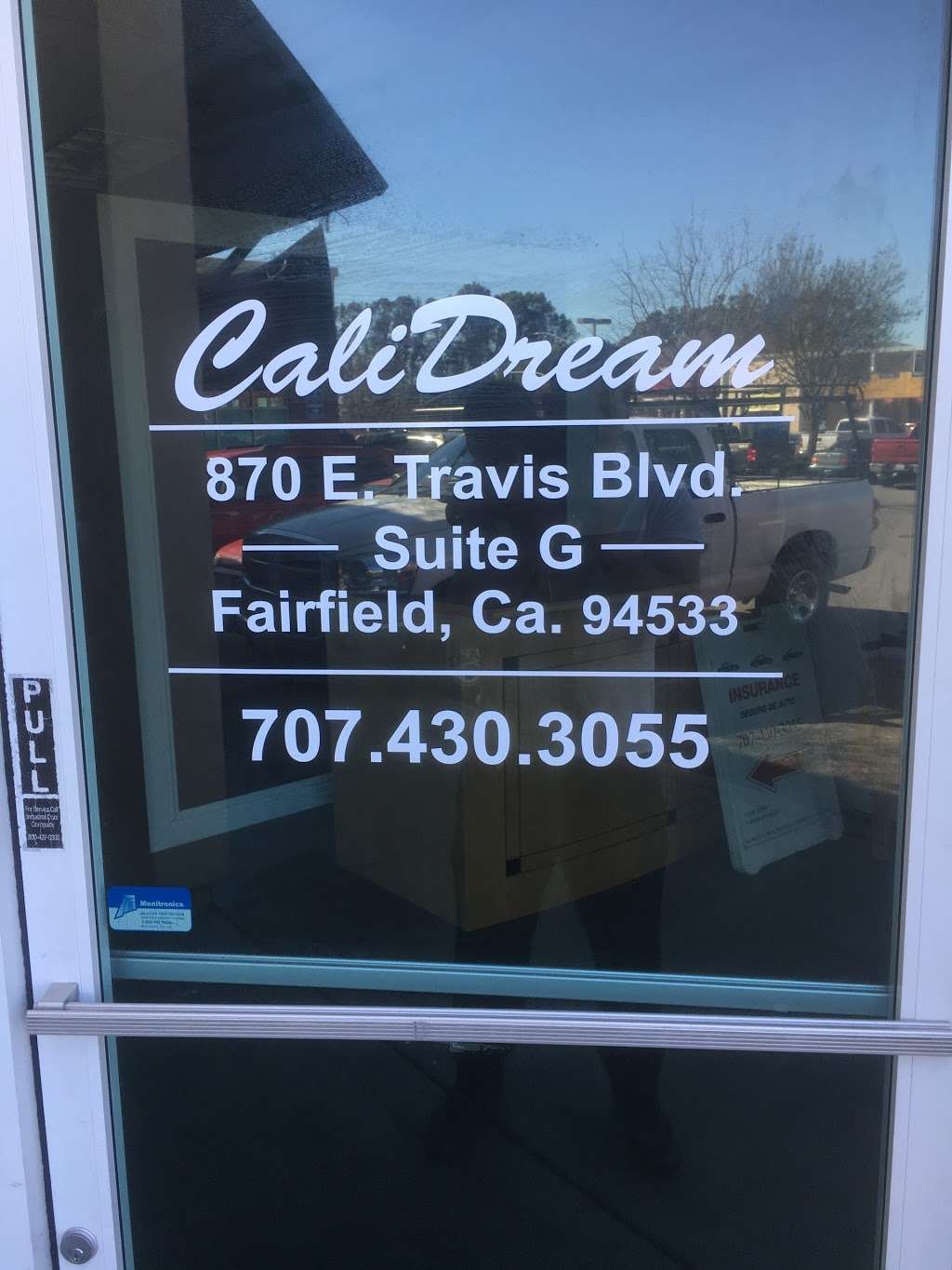 Calidream Insurance Agency | 870 E Travis Blvd Suite G, Fairfield, CA 94533, USA | Phone: (707) 430-3055