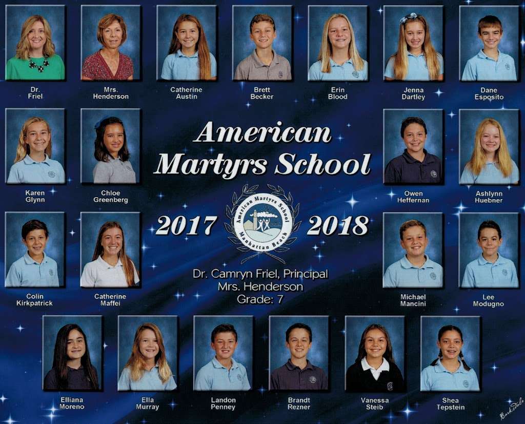 American Martyrs School | 1701 Laurel Ave, Manhattan Beach, CA 90266, USA | Phone: (310) 545-8559