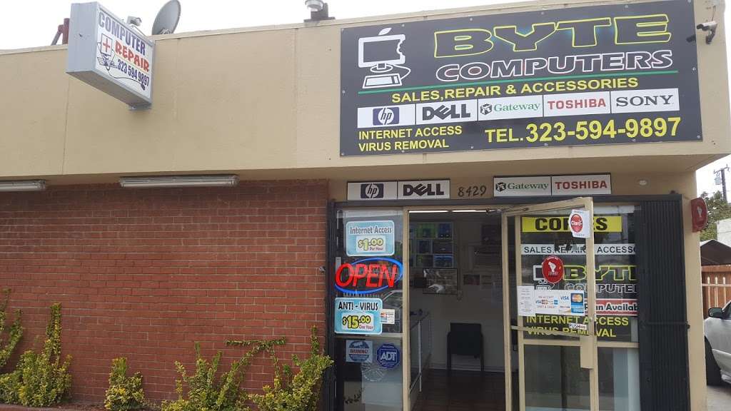 BYTE COMPUTERS | 8429 California Ave, South Gate, CA 90280, USA | Phone: (323) 594-9897