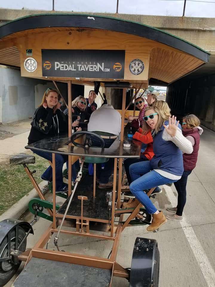 Milwaukee Pedal Tavern | 820 S Water St, Milwaukee, WI 53204, USA | Phone: (414) 409-8022