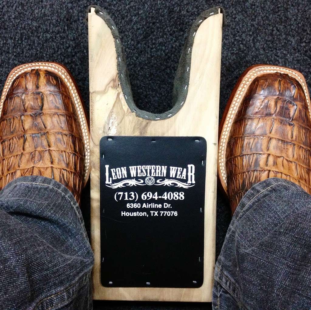 Leon Western Wear | 6360 Airline Dr, Houston, TX 77076, USA | Phone: (713) 694-4088