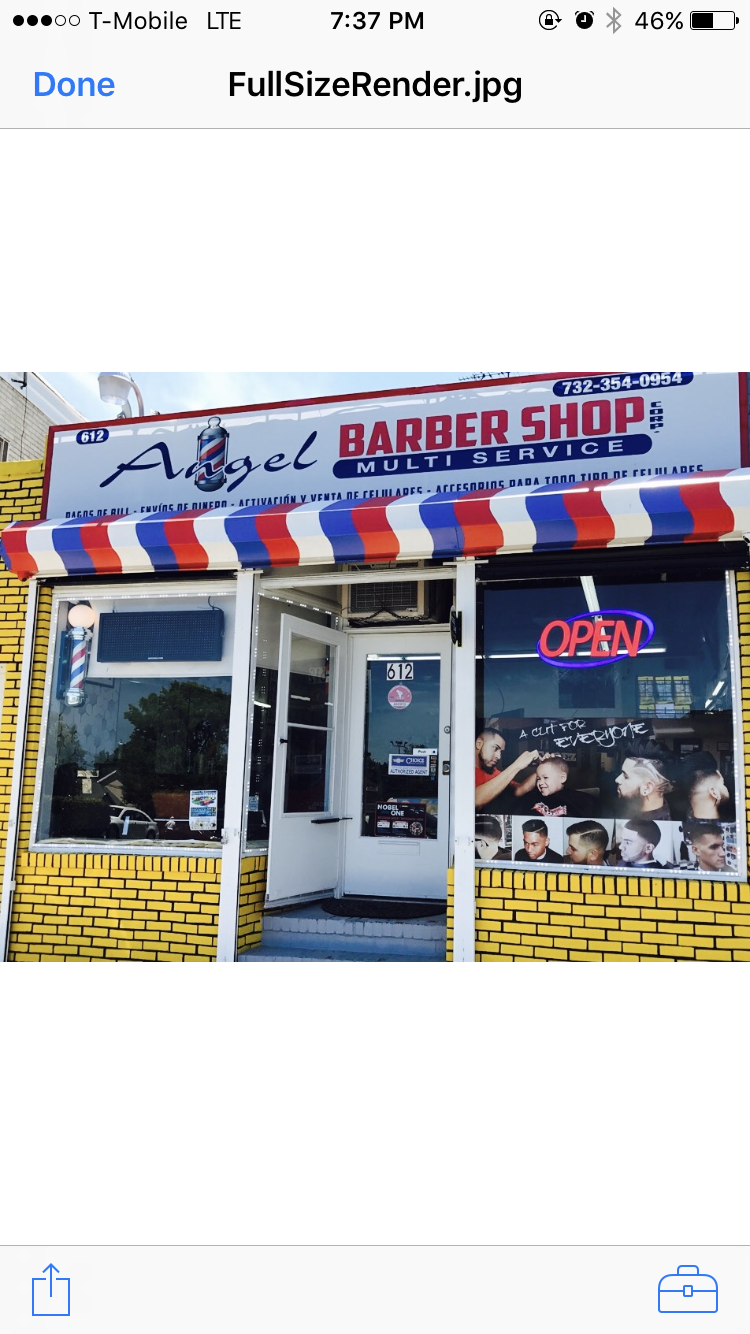 angel barber shop multi services | 612 Hamilton St, Somerset, NJ 08873, USA | Phone: (732) 354-0954