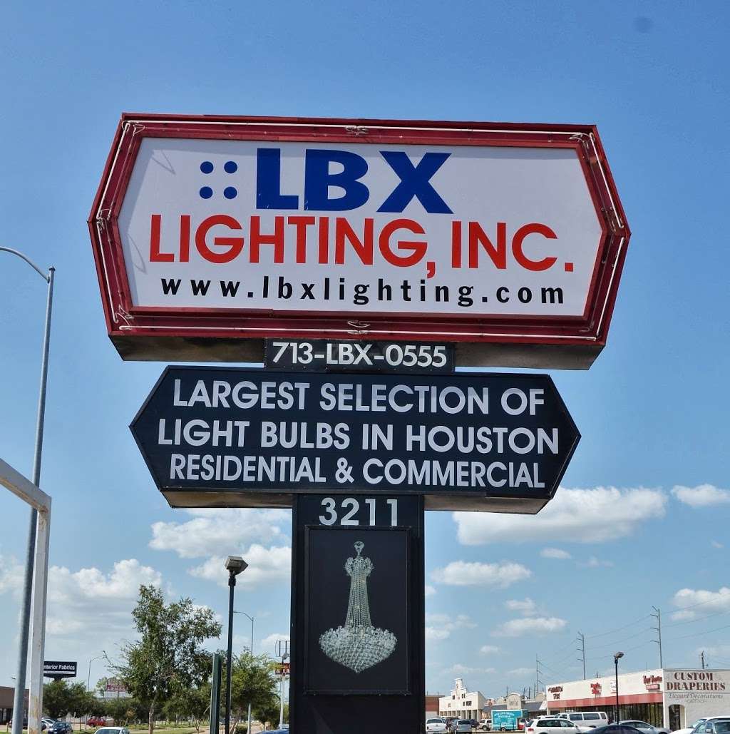 LBX Lighting Inc. Lighting Store, Ceiling Fans & Crystal Chandel | 3211 Fondren Rd, Houston, TX 77063, USA | Phone: (713) 529-0250