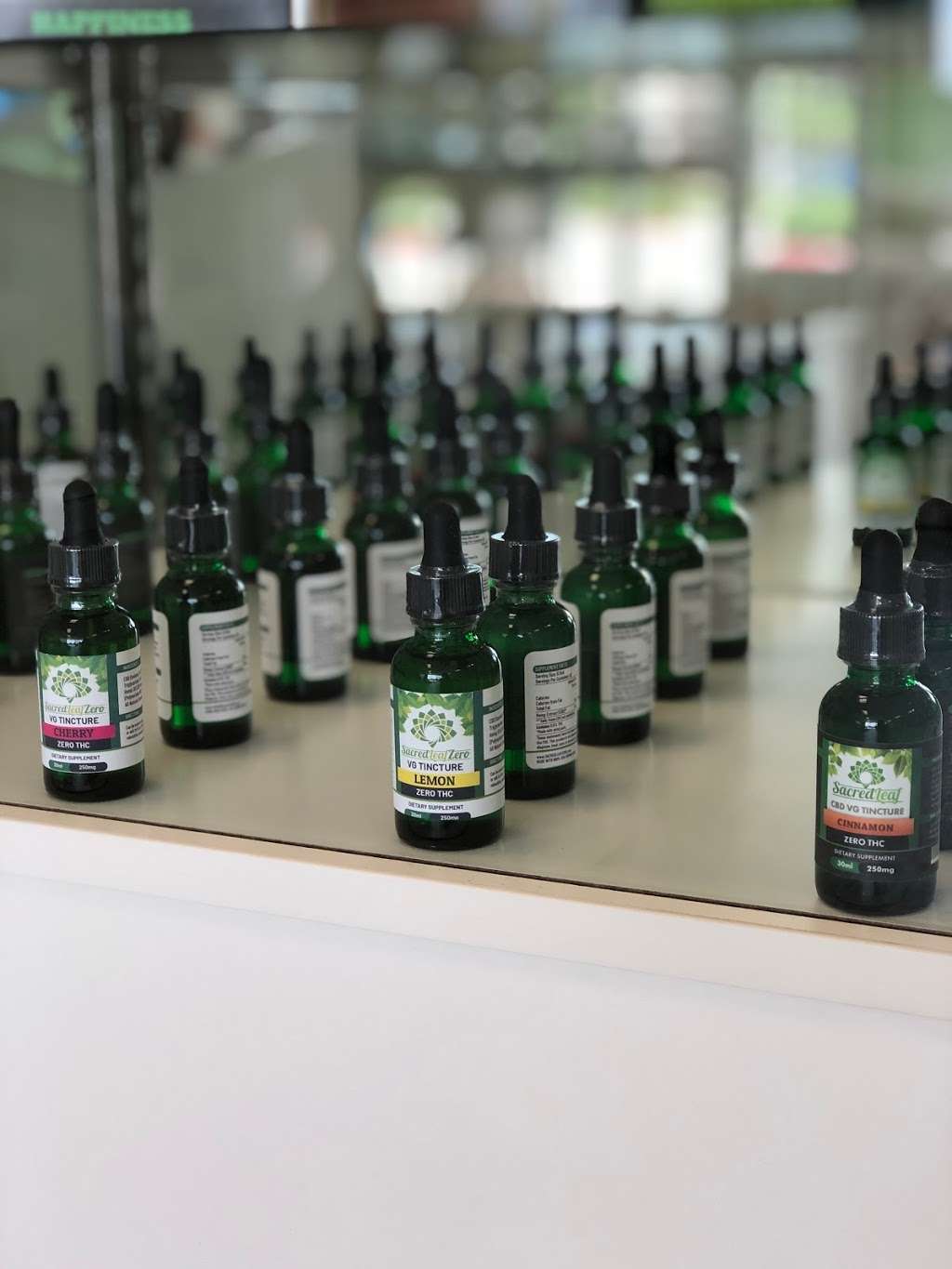 CBD Sacred Leaf Zero Baytown | 2215 Rollingbrook Dr Suite 160, Baytown, TX 77521, USA | Phone: (281) 837-5762