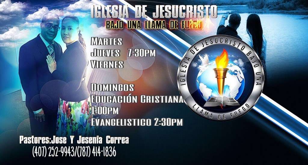 Iglesia De Jesucristo Bajo Una Llama De Fuego Inc | 910 Sand Lake Rd #11, Altamonte Springs, FL 32714, USA | Phone: (407) 252-9943