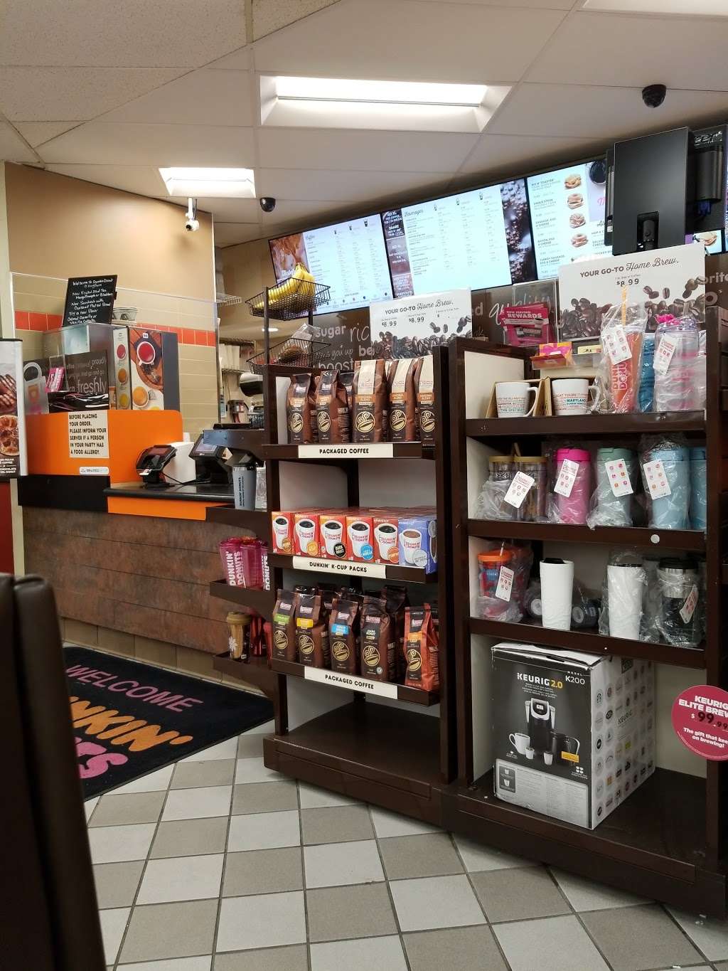 Dunkin Donuts | 700 Gaither Rd, Rockville, MD 20850, USA | Phone: (301) 330-5471