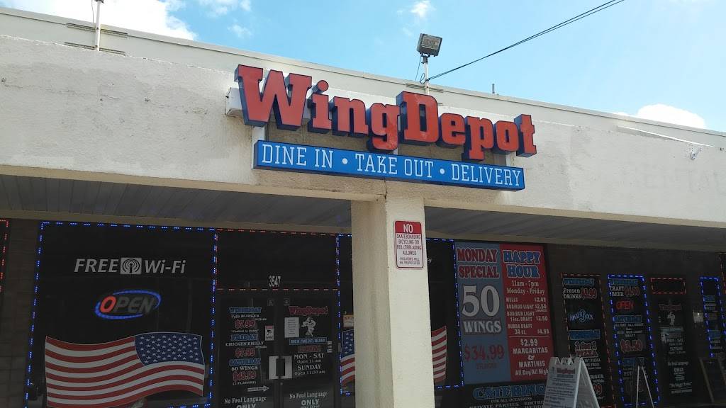 Wing Depot | 3547 University Blvd N, Jacksonville, FL 32277, USA | Phone: (904) 744-5959