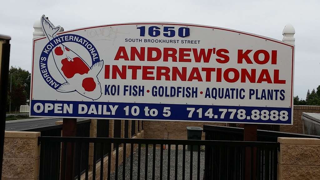 Andrews Koi International - Imported Japanese Koi | 1650 S Brookhurst St, Anaheim, CA 92804, USA | Phone: (714) 778-8888