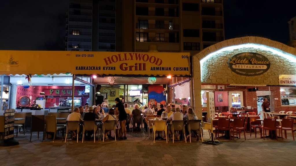 Hollywood Grill | 905, N Broadwalk, Hollywood, FL 33019, USA | Phone: (954) 272-2525