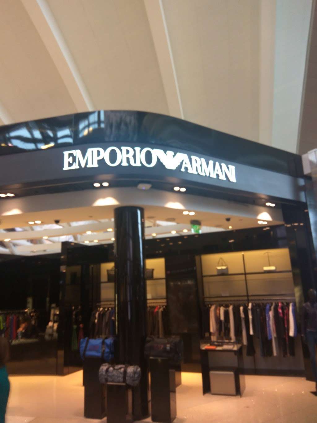 Emporio Armani | 380 World Way, Los Angeles, CA 90045, USA | Phone: (424) 750-9026