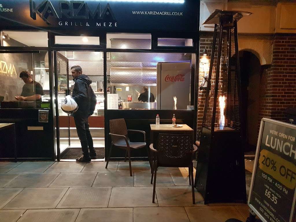 Karizma Grill and Meze | 55 Epsom Rd, Morden SM4 5PR, UK | Phone: 020 3643 9785