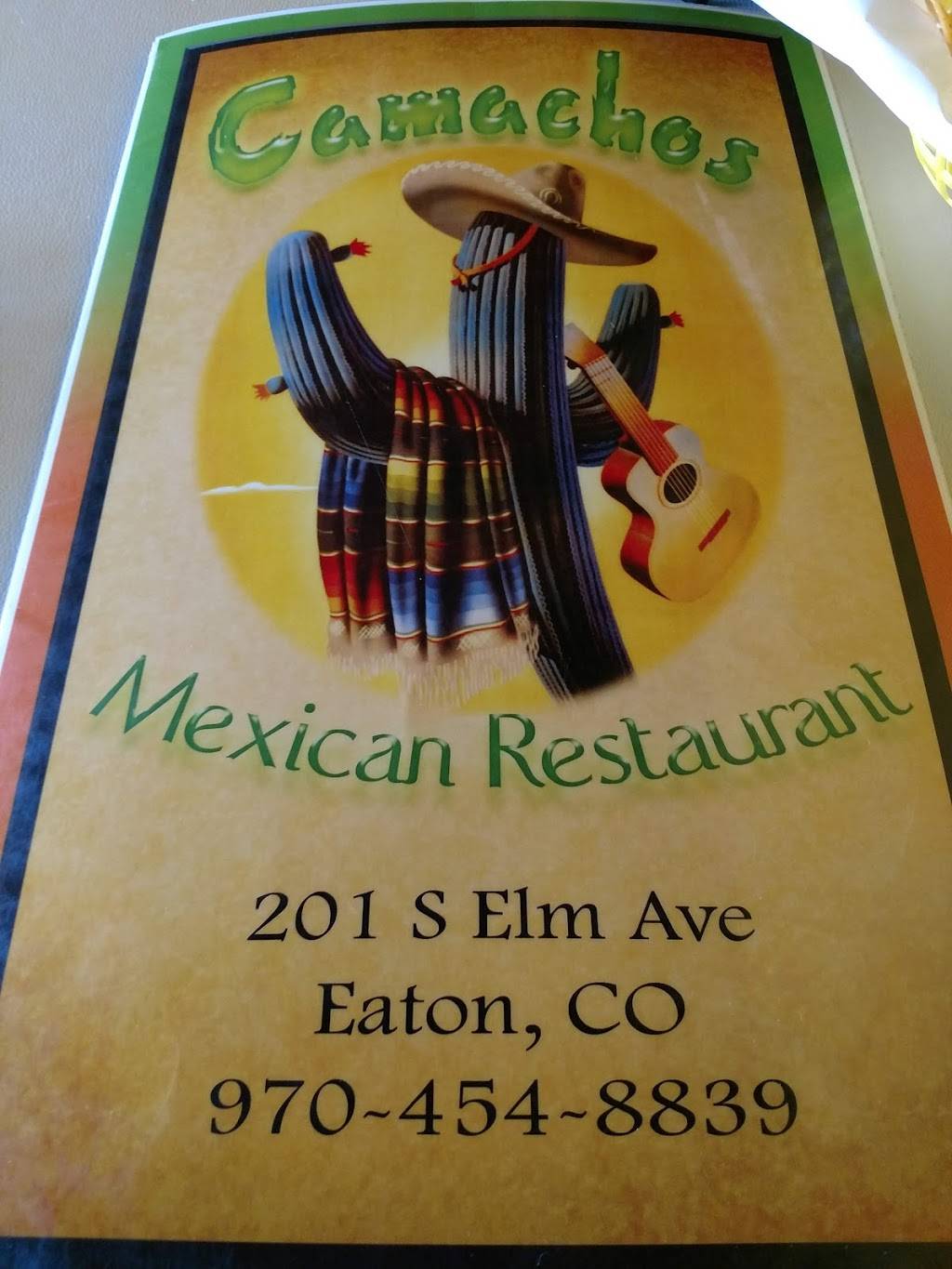 Camachos Mexican Restaurant | 201 S Elm Ave, Eaton, CO 80615, USA | Phone: (970) 454-8839