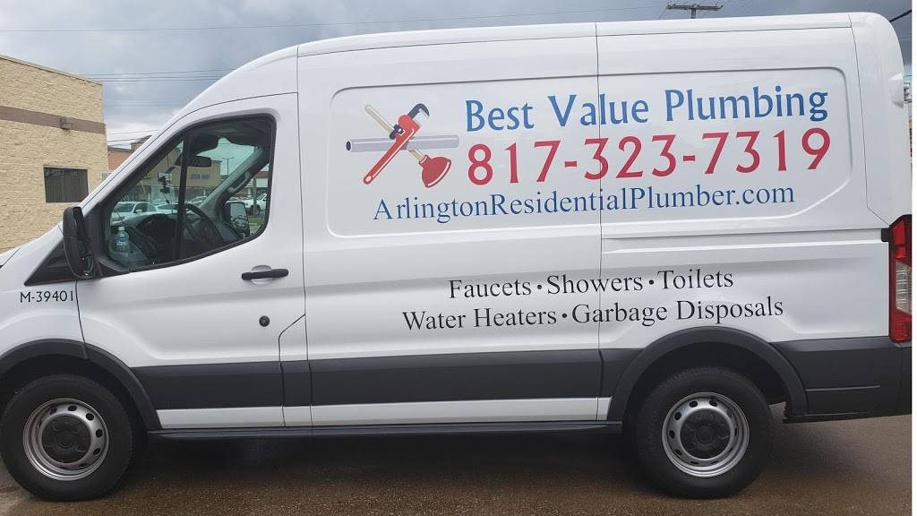 Best Value Plumbing | 2701 Hilldale Blvd, Arlington, TX 76016, USA | Phone: (817) 323-7319