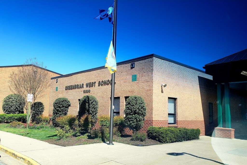 Greenbriar West Elementary School | 13300 Poplar Tree Rd, Fairfax, VA 22033, USA | Phone: (703) 633-6700