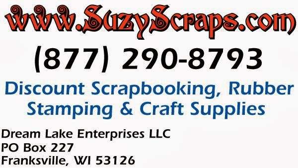 Suzy Scraps | 3837 County Rd K Suite C, Franksville, WI 53126, USA | Phone: (877) 290-8793