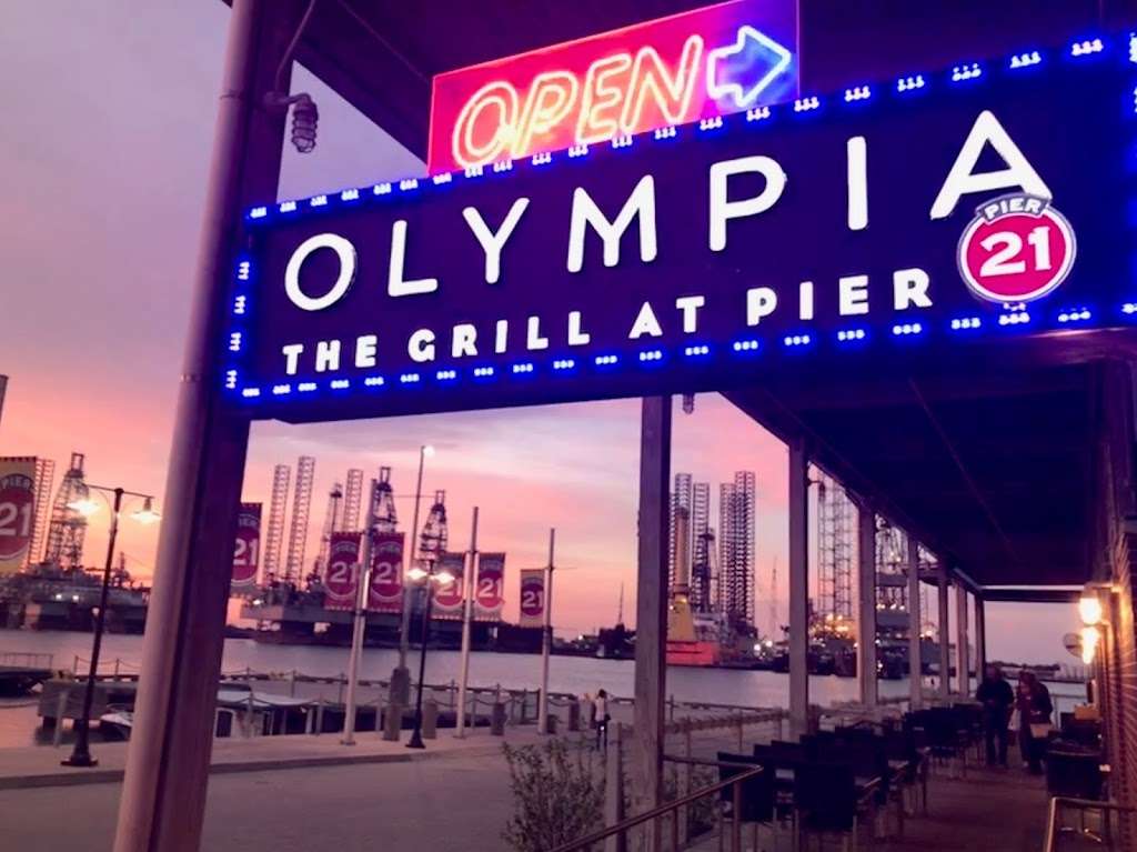 Olympia the Grill at Pier 21 | 100 21st St, Galveston, TX 77550, USA