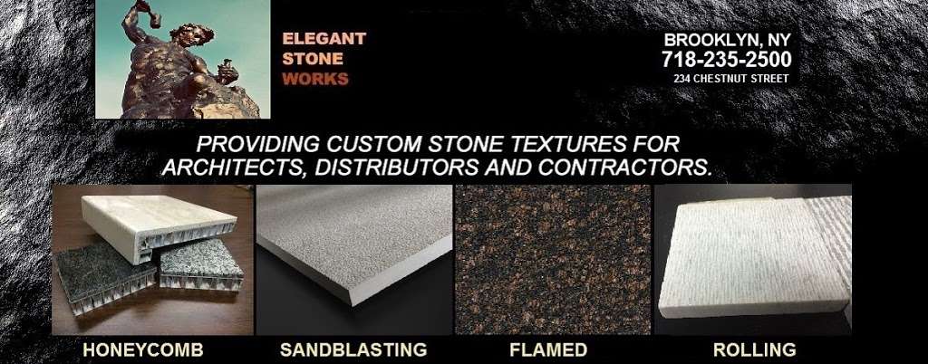 Elegant Stone Works | 234 Chestnut St, Brooklyn, NY 11208, USA | Phone: (718) 235-2500