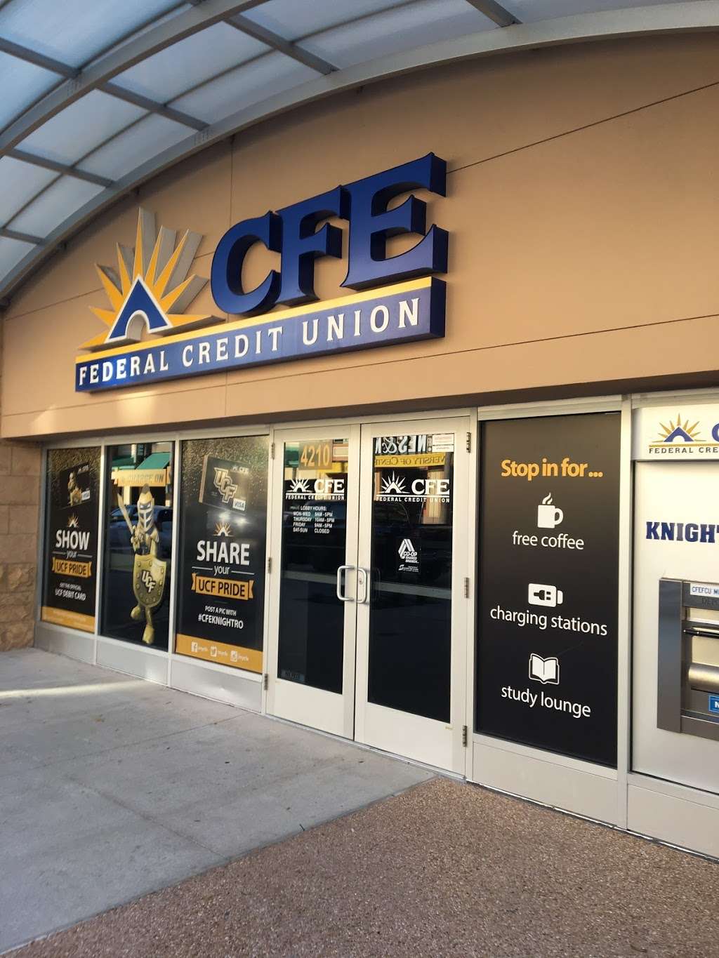 CFE Federal Credit Union | 4210 W Plaza Dr, Orlando, FL 32816, USA | Phone: (407) 896-9411