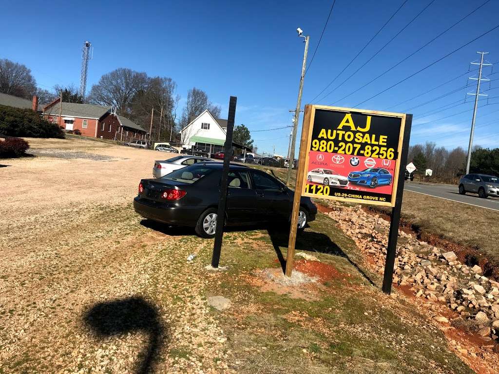 AJ Auto Sale Inc | 1120 US-29, China Grove, NC 28023, USA | Phone: (980) 207-8256