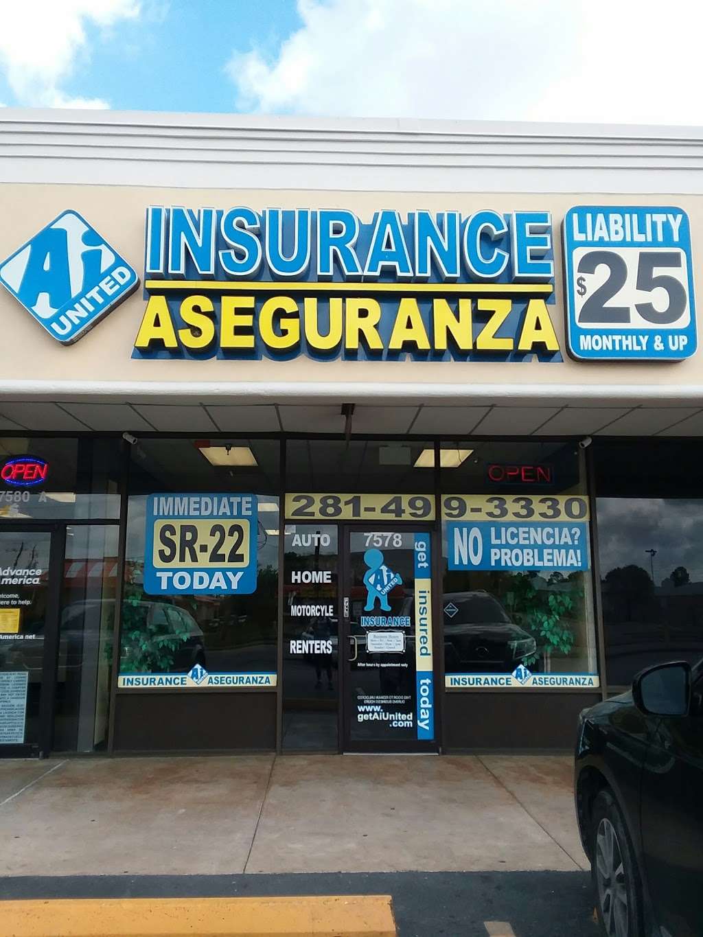 AI Insurance | 11092 Fondren Rd, Houston, TX 77096, USA | Phone: (877) 248-8632