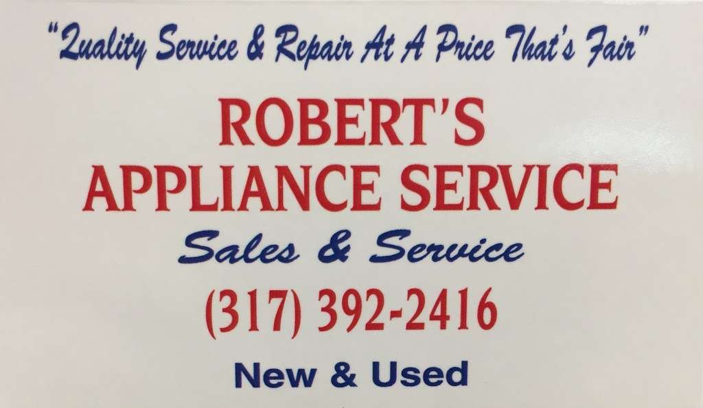 Roberts Appliance Service | 803 Colescott St, Shelbyville, IN 46176, USA | Phone: (317) 835-2989