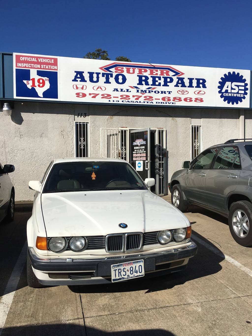 Super Auto Repair | 113 Casalita Dr, Garland, TX 75040, USA | Phone: (972) 272-6868