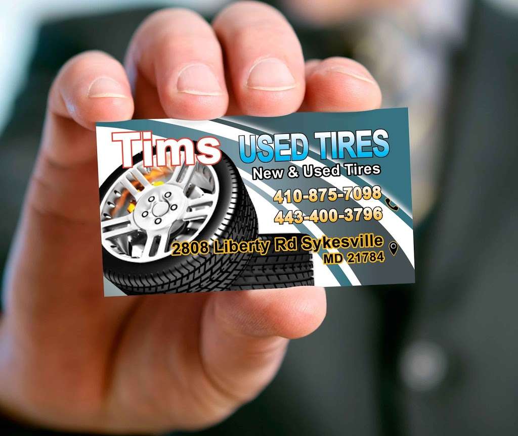 Tims Used Tires 2 | 2808 Liberty Rd, Sykesville, MD 21784, USA | Phone: (410) 875-7098