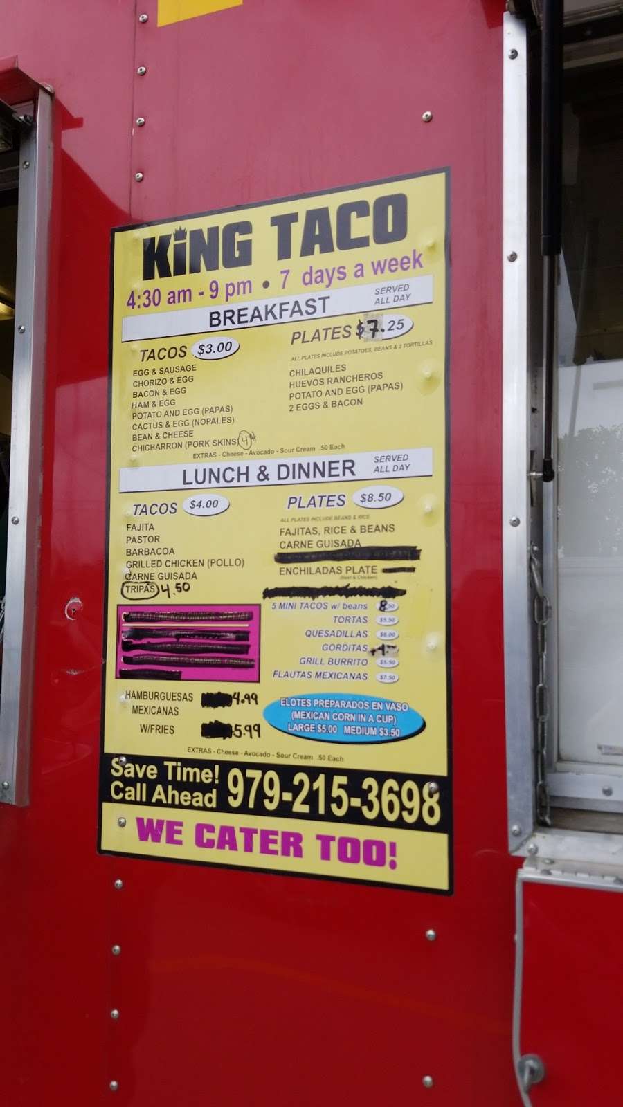 Taco King | 312 S Brooks St, Brazoria, TX 77422, USA | Phone: (979) 215-3698