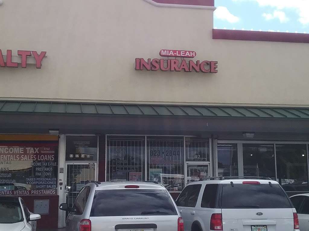 Mia-Leah Insurance | 1550 W 84th St Suite # 42, Hialeah, FL 33014, USA | Phone: (305) 823-2844