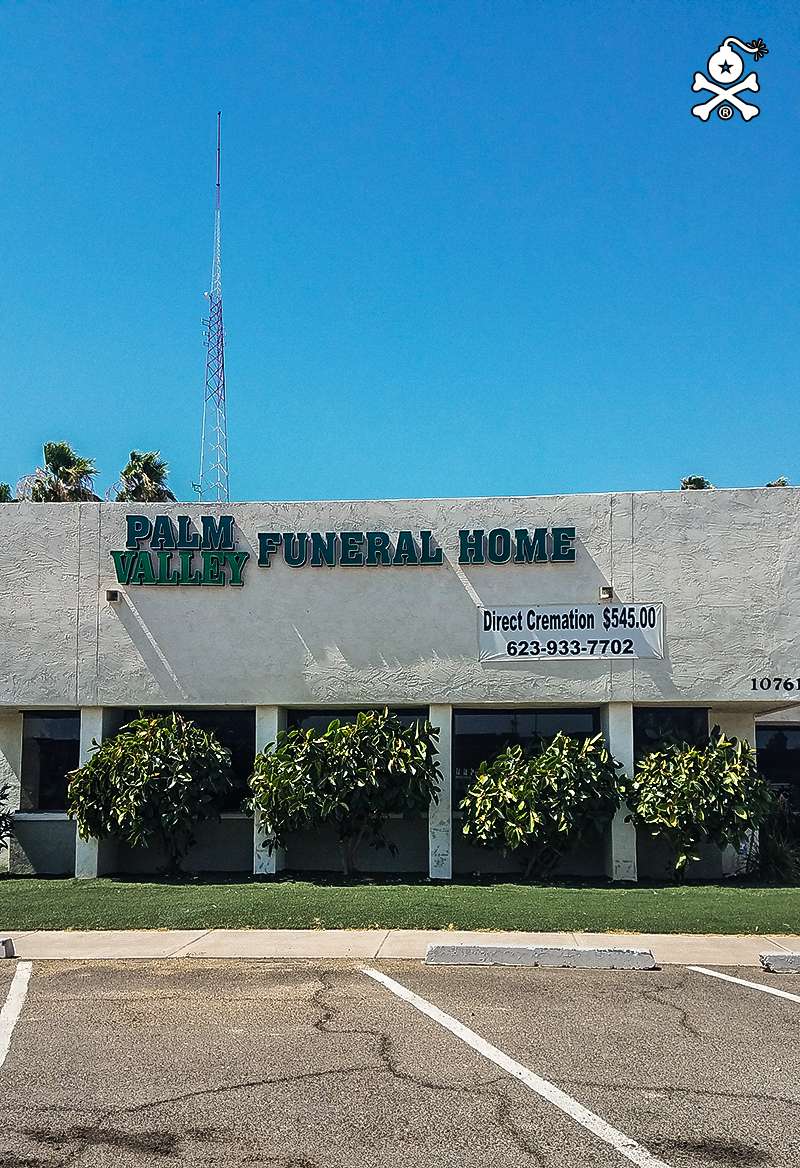 Palm Valley Funeral Home | 10761 Grand Ave, Sun City, AZ 85351, USA | Phone: (623) 933-7702