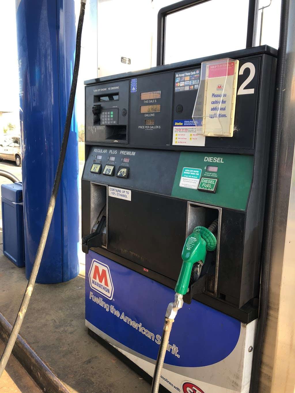 Marathon Gas | 3609 Matthews Weddington Rd, Matthews, NC 28105, USA | Phone: (704) 846-3859