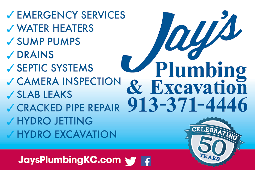Jays Plumbing & Excavating | 5715 Parallel Pkwy, Kansas City, KS 66104, USA | Phone: (913) 371-4446