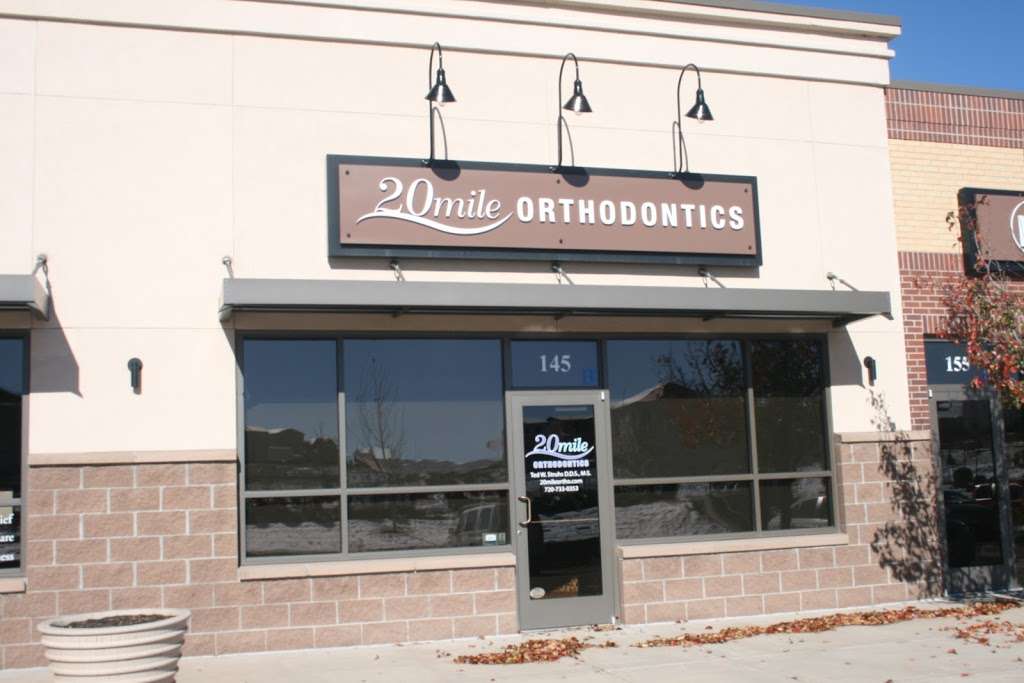 20 Mile Orthodontics | 3750 Dacoro Ln STE 145, Castle Rock, CO 80109, USA | Phone: (720) 465-8464