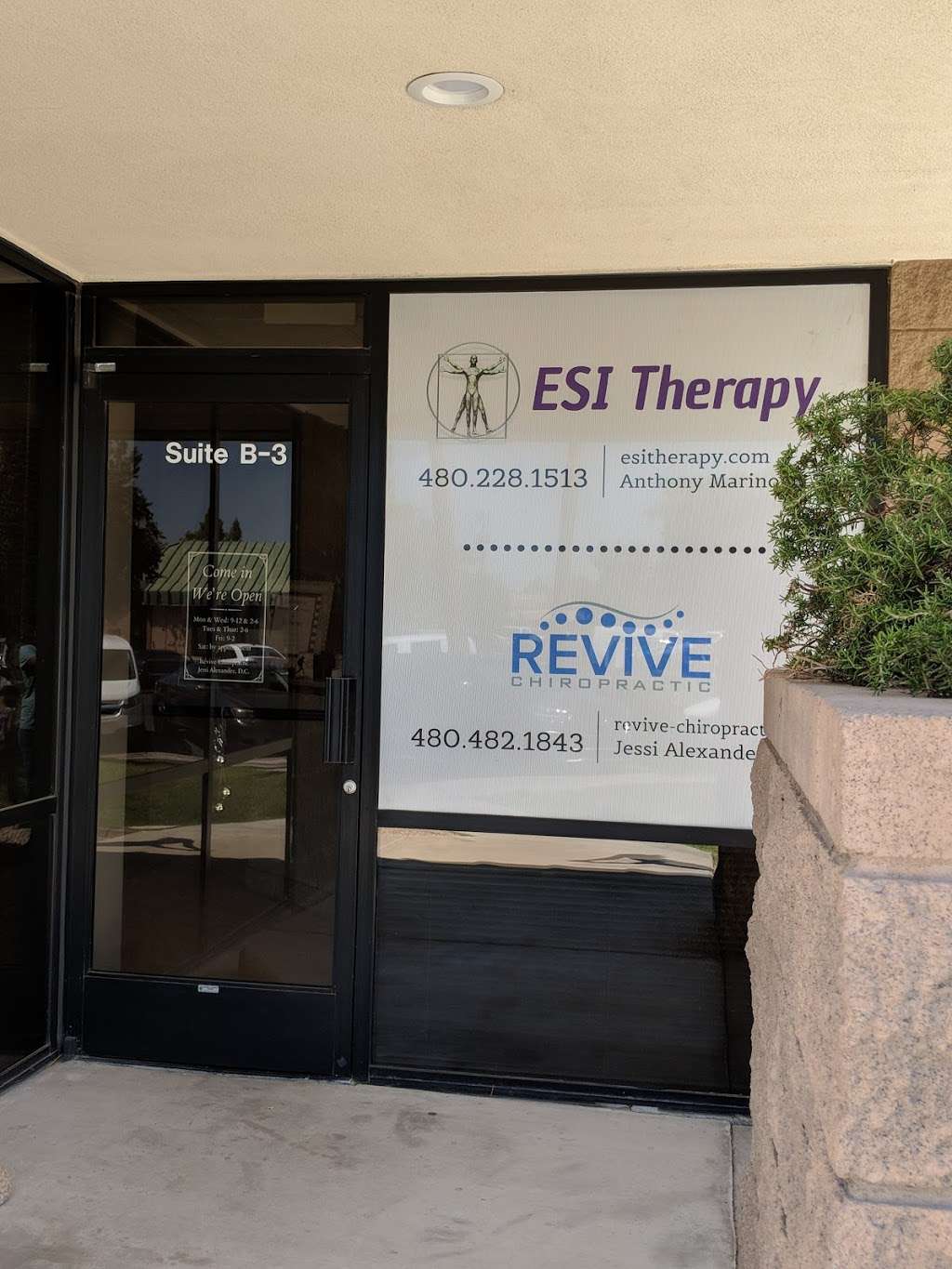 Revive Chiropractic | 908 W Chandler Blvd suite b-3, Chandler, AZ 85225, USA | Phone: (480) 482-1843