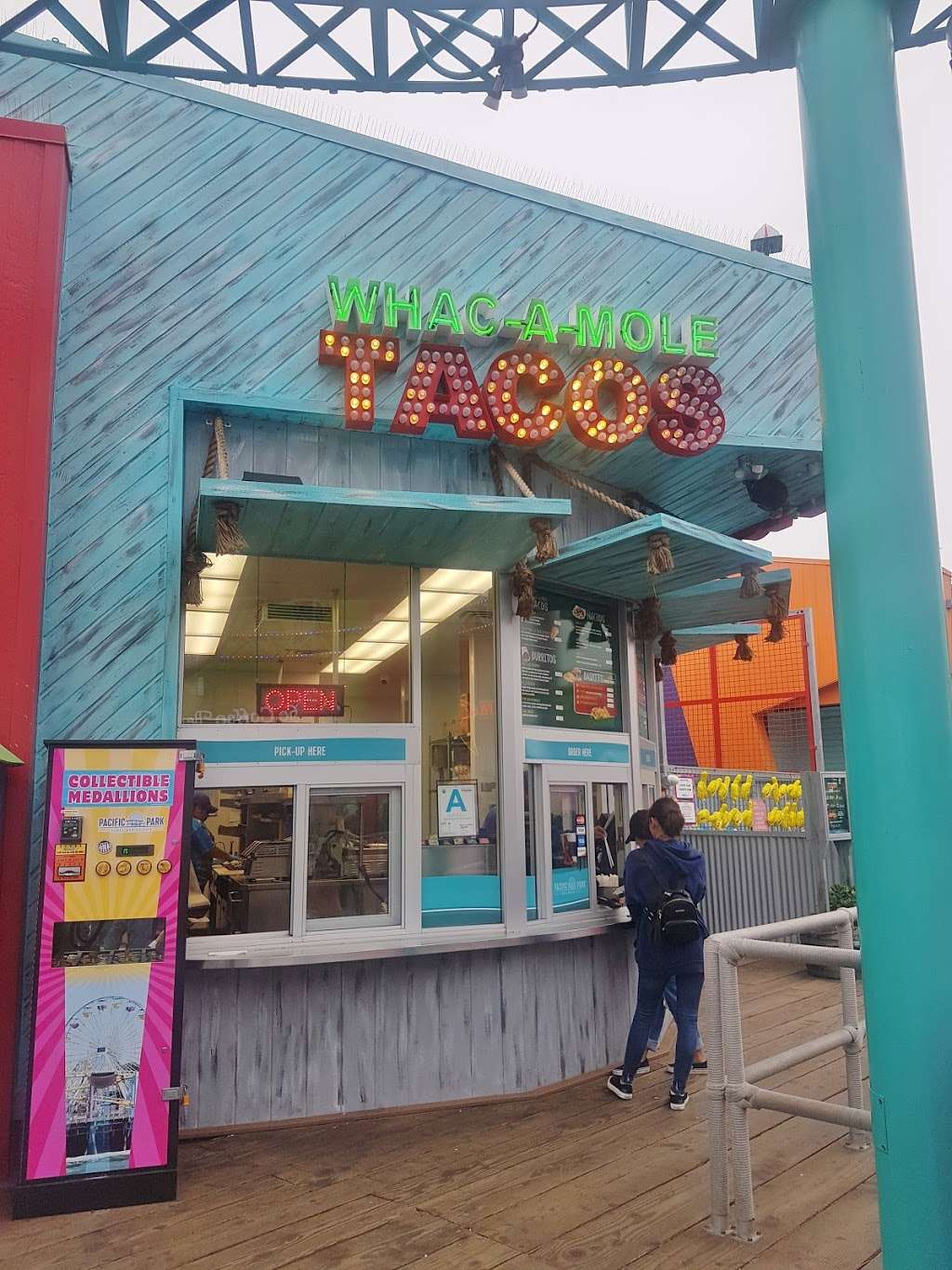 Whac-A-Mole Tacos | 380 Santa Monica Pier Suite 5, Santa Monica, CA 90401, USA | Phone: (310) 260-8744