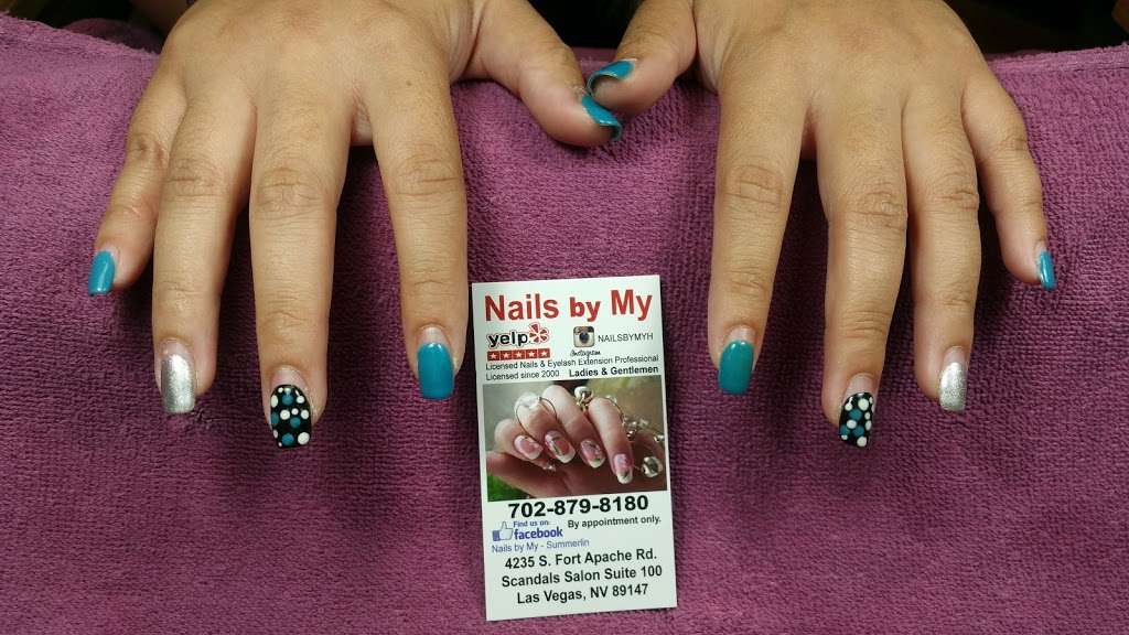 Nails by My - Summerlin | 10300 W Charleston Blvd #17, Las Vegas, NV 89135, USA | Phone: (702) 879-8180