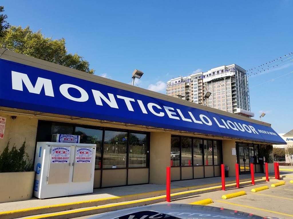 Monticello Liquor - Delivery | 4855 N Central Expy, Dallas, TX 75205, USA | Phone: (214) 520-6618