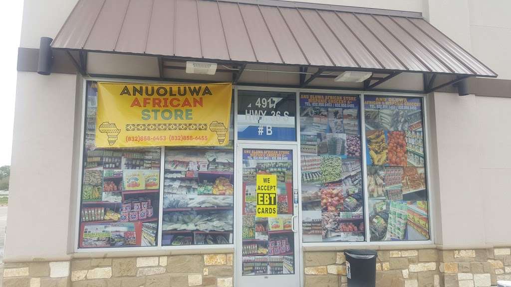 Anuoluwa African Store | 4917 Hwy 36 S #B, Rosenberg, TX 77471, USA | Phone: (832) 858-6453