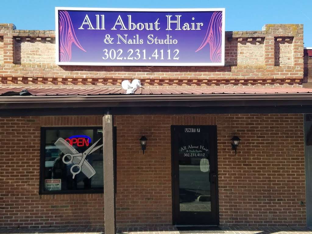 All About Hair & Nails Studio | 20750 John J Williams Hwy Unit 7, Lewes, DE 19958, USA | Phone: (302) 231-4112