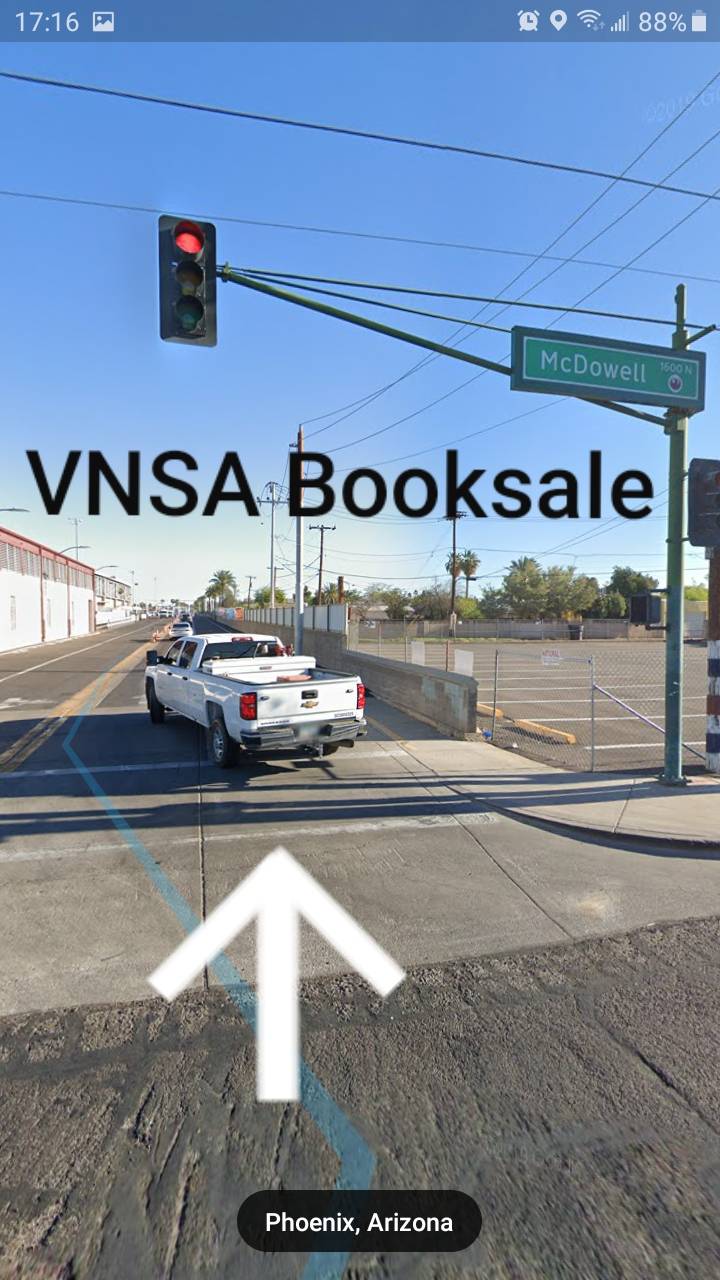 VNSA Booksale | Ag Building, 1826 W McDowell Rd, Phoenix, AZ 85007, USA | Phone: (602) 685-6805