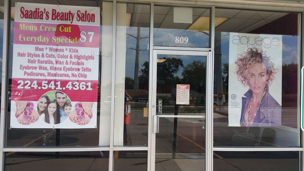 Saadia Nail & Hair Salon | 809 E Rollins Rd, Round Lake Beach, IL 60073, USA | Phone: (224) 541-4361