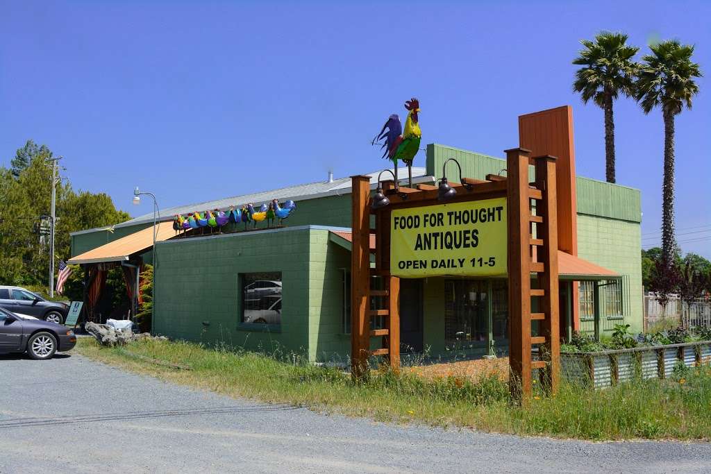 Food For Thought Antiques, Gifts & Garden | 2701 Gravenstein Hwy S, Sebastopol, CA 95472, USA | Phone: (707) 823-3101