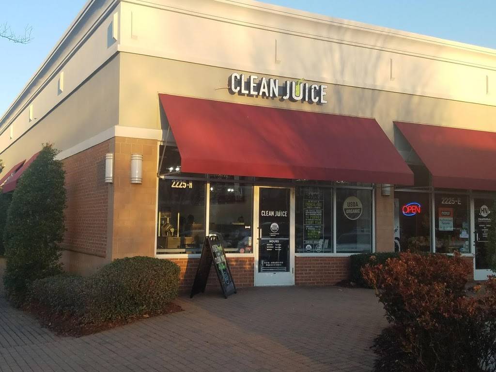 Clean Juice | 2225 Matthews Township Pkwy Suite H, Matthews, NC 28105, USA | Phone: (704) 246-7027